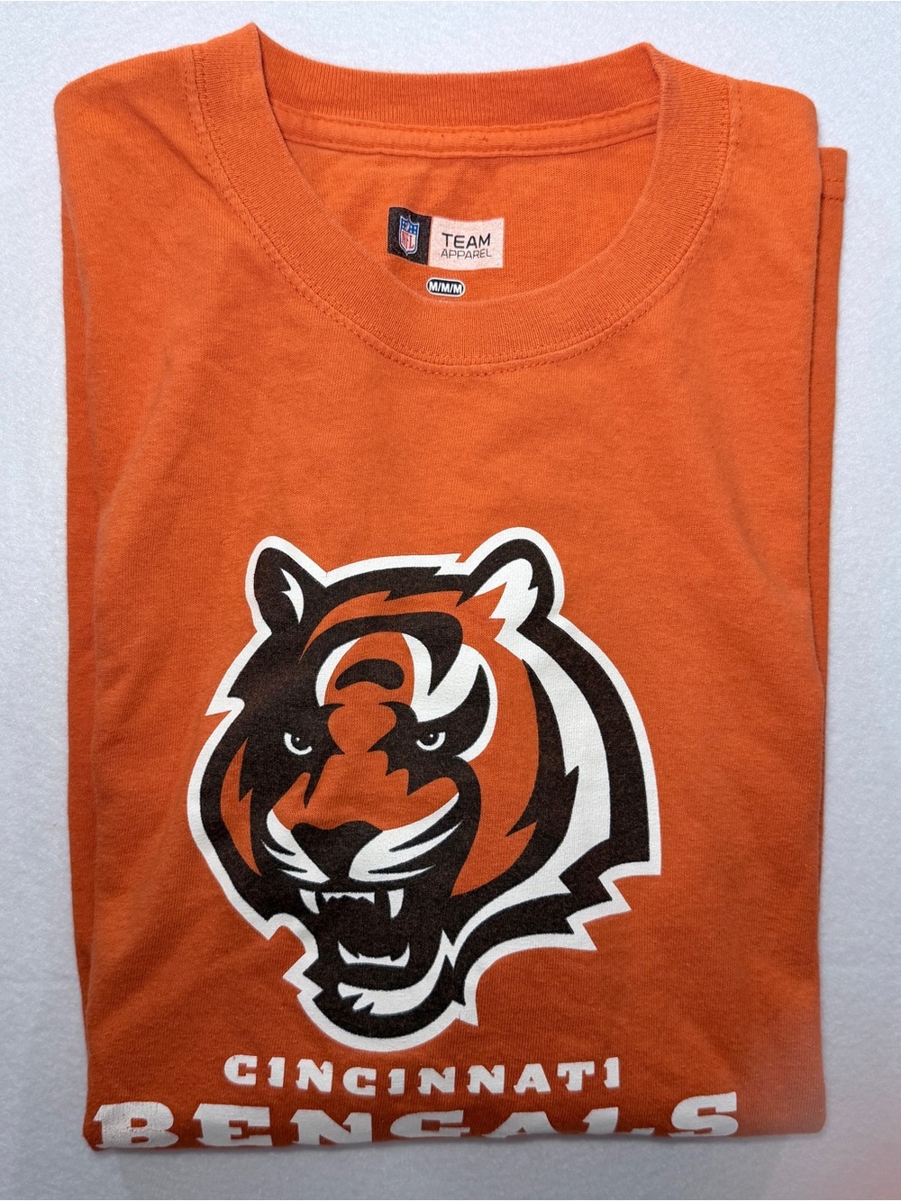 Team Apparel Orange Cincinnati Bengals Graphic Tee - Picture 5 of 7